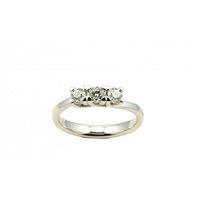 Anello Recarlo Donna Maria Teresa in Oro bianco Diamante 0.15 Ct R30TY010/015 - R30TY0107015-12
